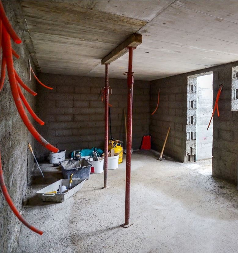 basement wall restoration